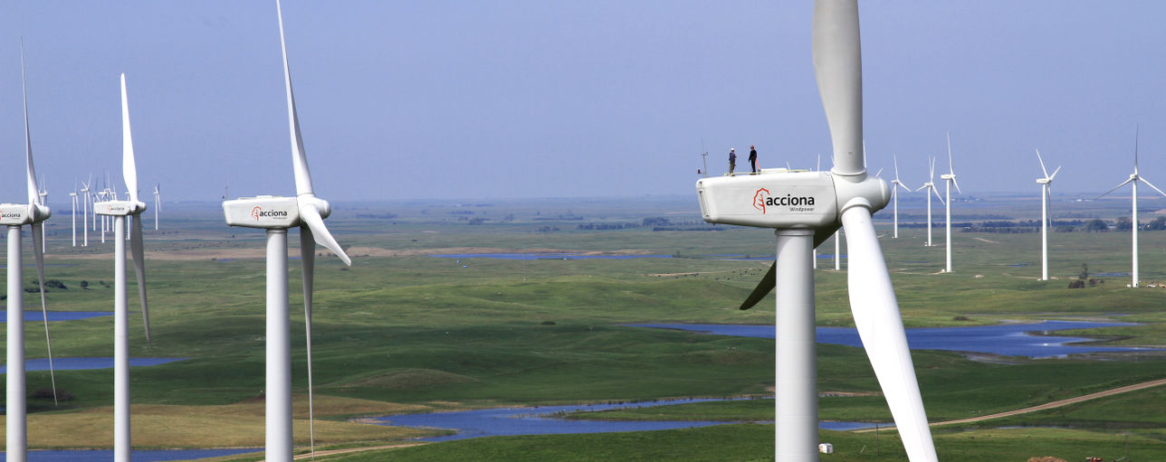 Acciona wind turbine