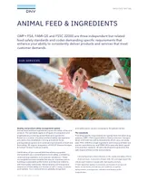 Animal Feed Ingredients Flyer DNV