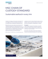 MSC Chain of Custody Flyer DNV
